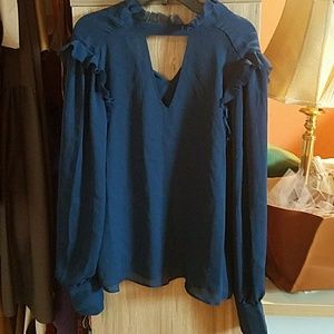 Amaryllis Cutout blouse